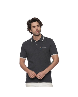 Allen Solly Polo T-shirt Men- Charcoal Grey
